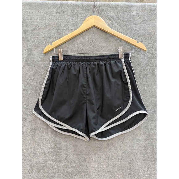 Nike Pants - Athletic Nike Dri-FIT Tempo Running Shorts‎ Women Small Black White Trim